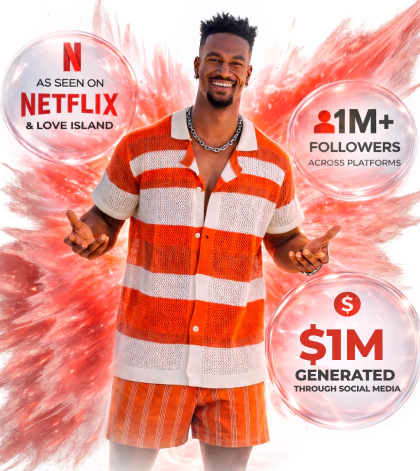 From Yamen Sanders, The Creator Cheat Code ✔ As Seen on Netflix & Love Island ✔ 1M+ followers across platforms ✔ Over $1M generated through social media